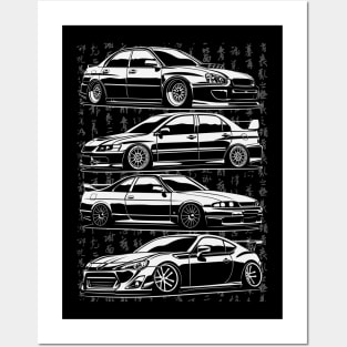 Jdm crew Posters and Art